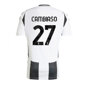 Juventus Andrea Cambiaso #27 Hemmakläder 2024-25 Kortärmad